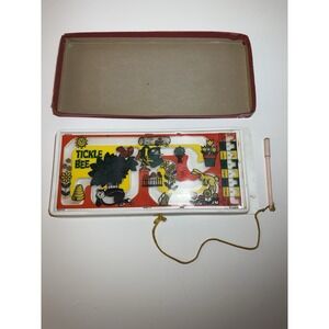 Vintage Tickle Bee Enclosed Magnetic Maze Game By Schaper With Pen Portable